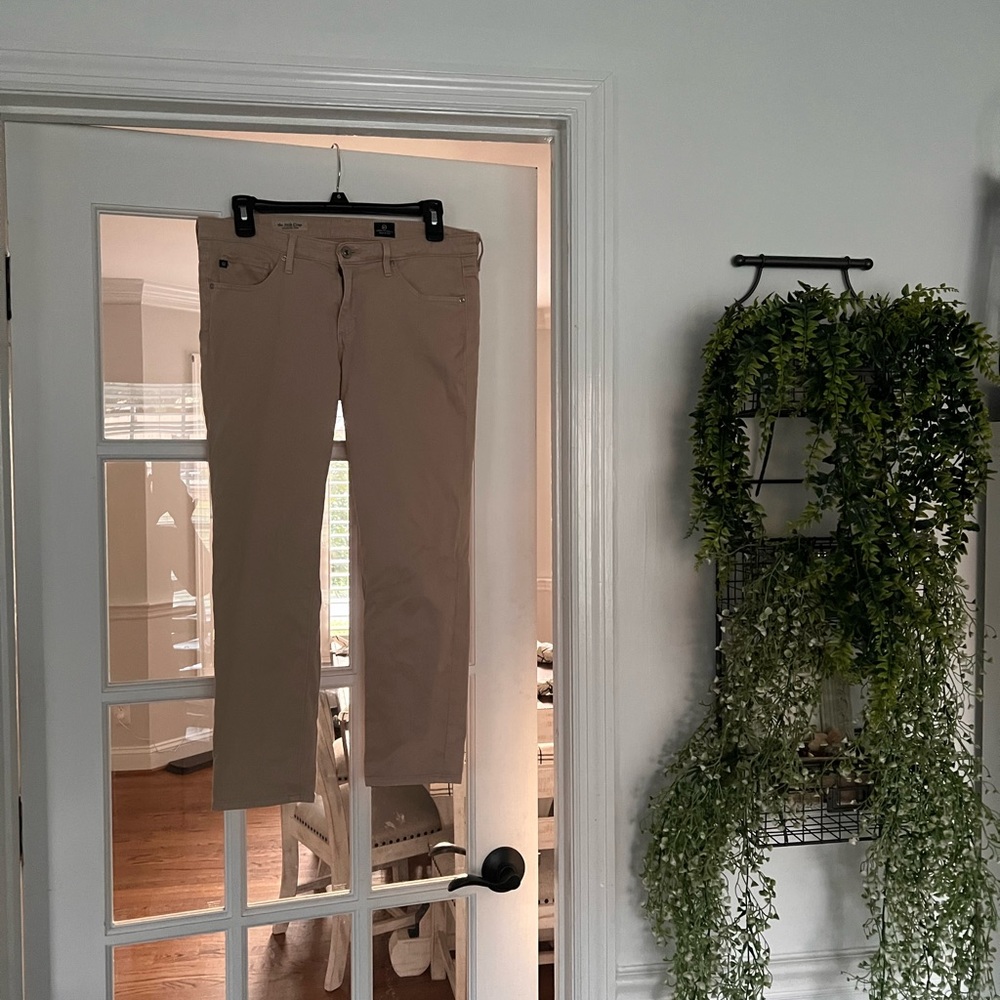 Ag Adriano Goldschmied Jeans | The Stilt Crop Skinny Jeans Tan Sand